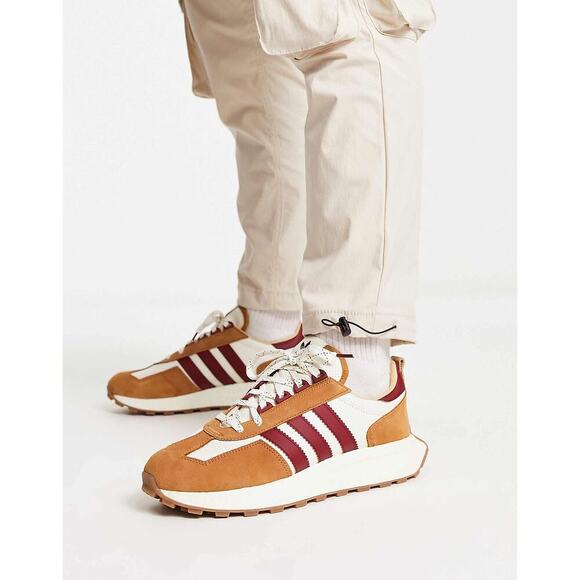 adidas Other - Adidas Retropy E5 Copper Flat Sneaker Burgundy Detail Colorway